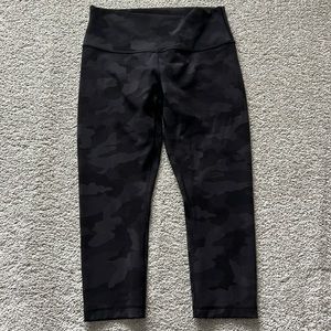 Lululemon Align High-rise black camo leggings